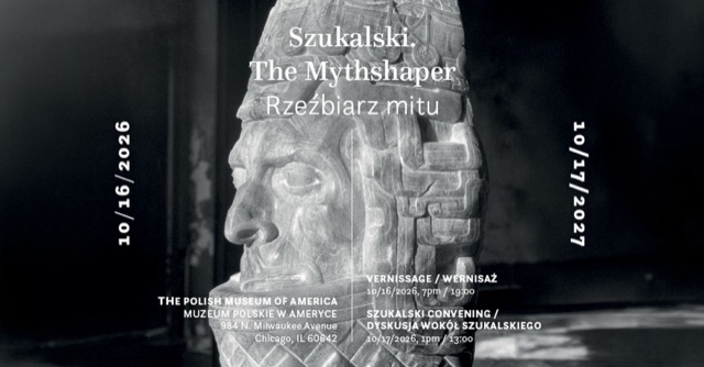 Official artwork for Szukalski. The Mythshaper — Opening Reception