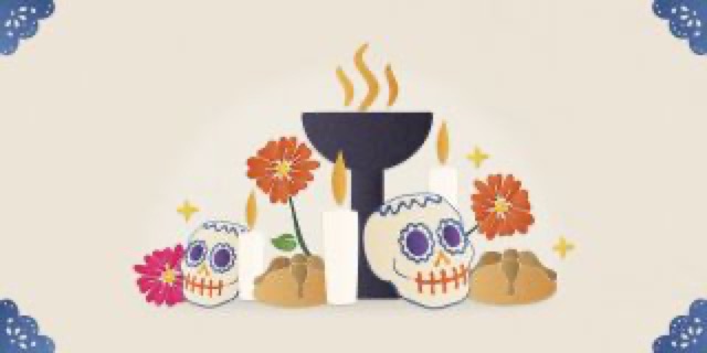 Official artwork for Día de los Muertos Xicágo