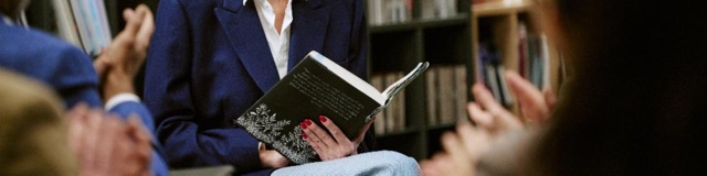 Official artwork for Anam Cara Writers Reading