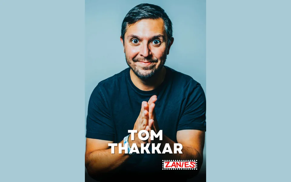 Tom Thakkar in the official Zanies promotional photograph.